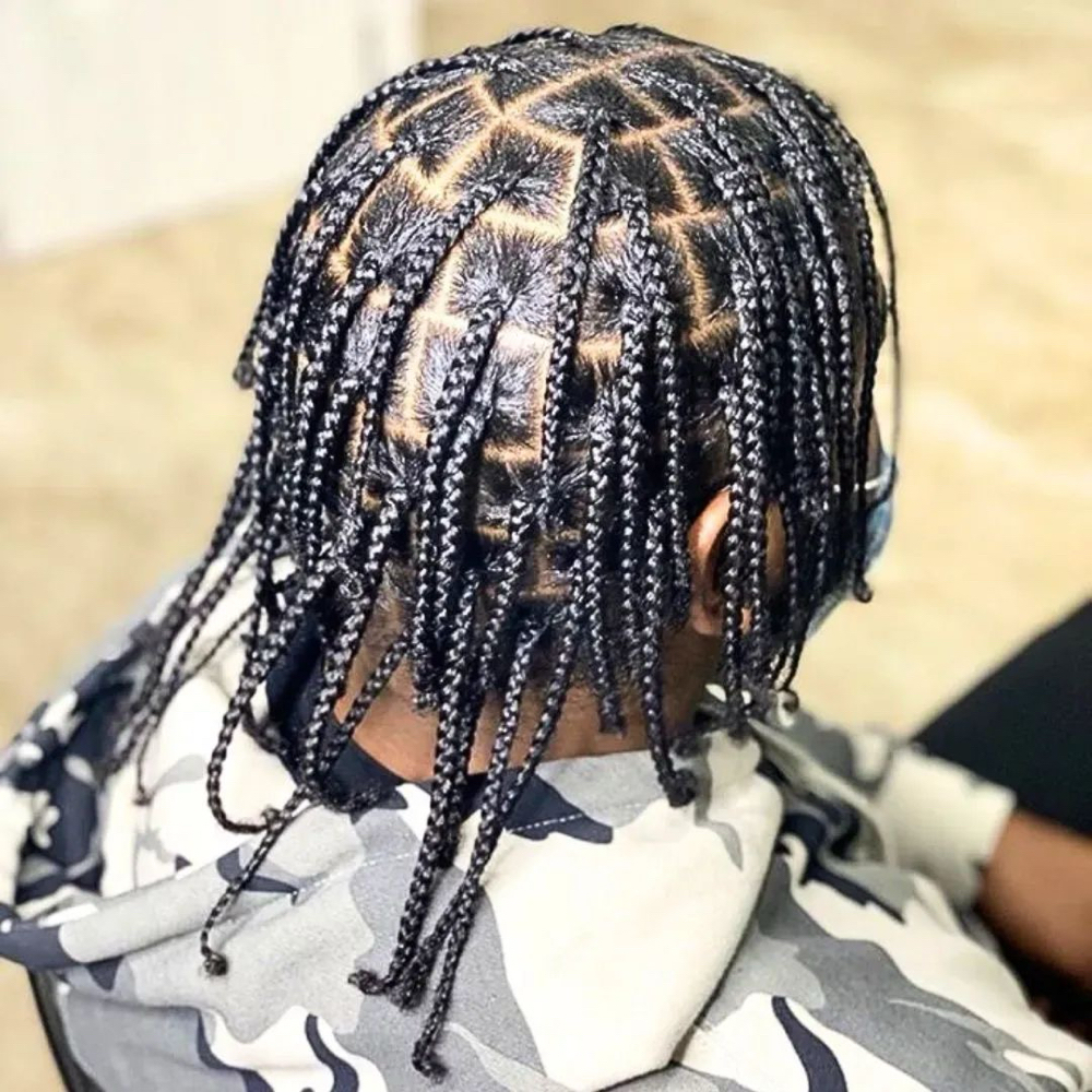 Men Small Box/Twist/LocksWhole Head at Zara Hair Braiding Salon in 30328
