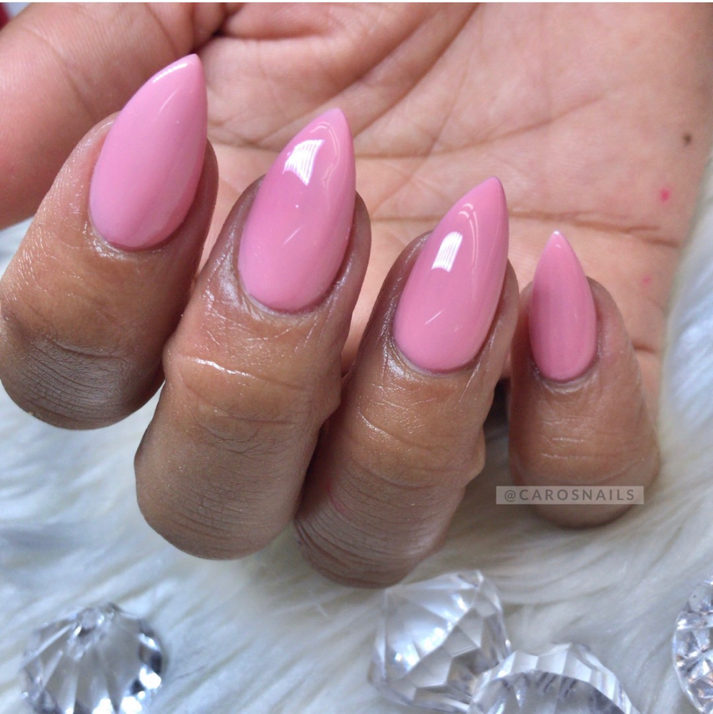 Acrylic Nails-simple Design