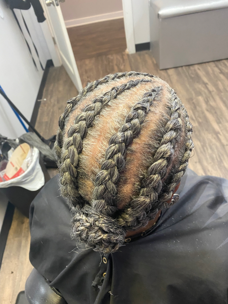 Feed In/Goddess 6 Braids