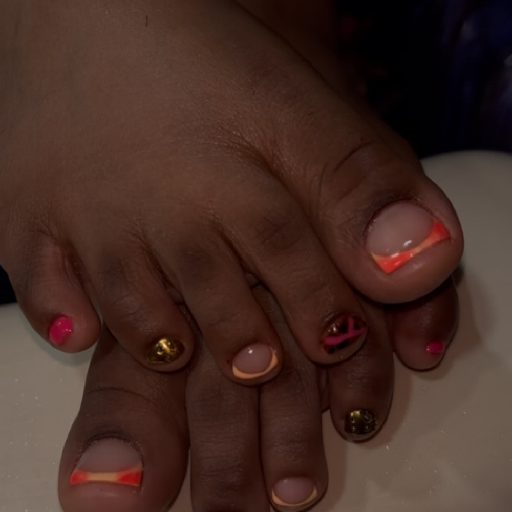 Basic Gel Pedicure at Paint Me Beautiful in Baltimore, MD