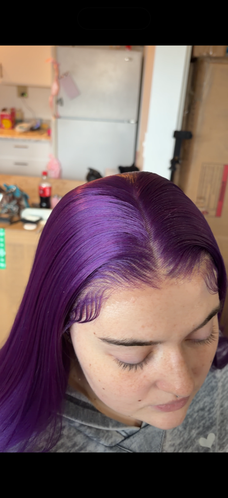 Wig install at Hairbykenz406 in Missoula, MT