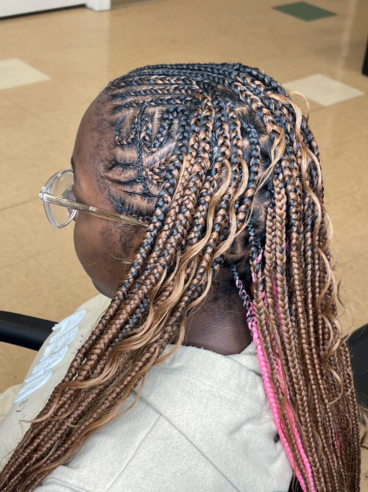 Fulani Braids ft. Knotless