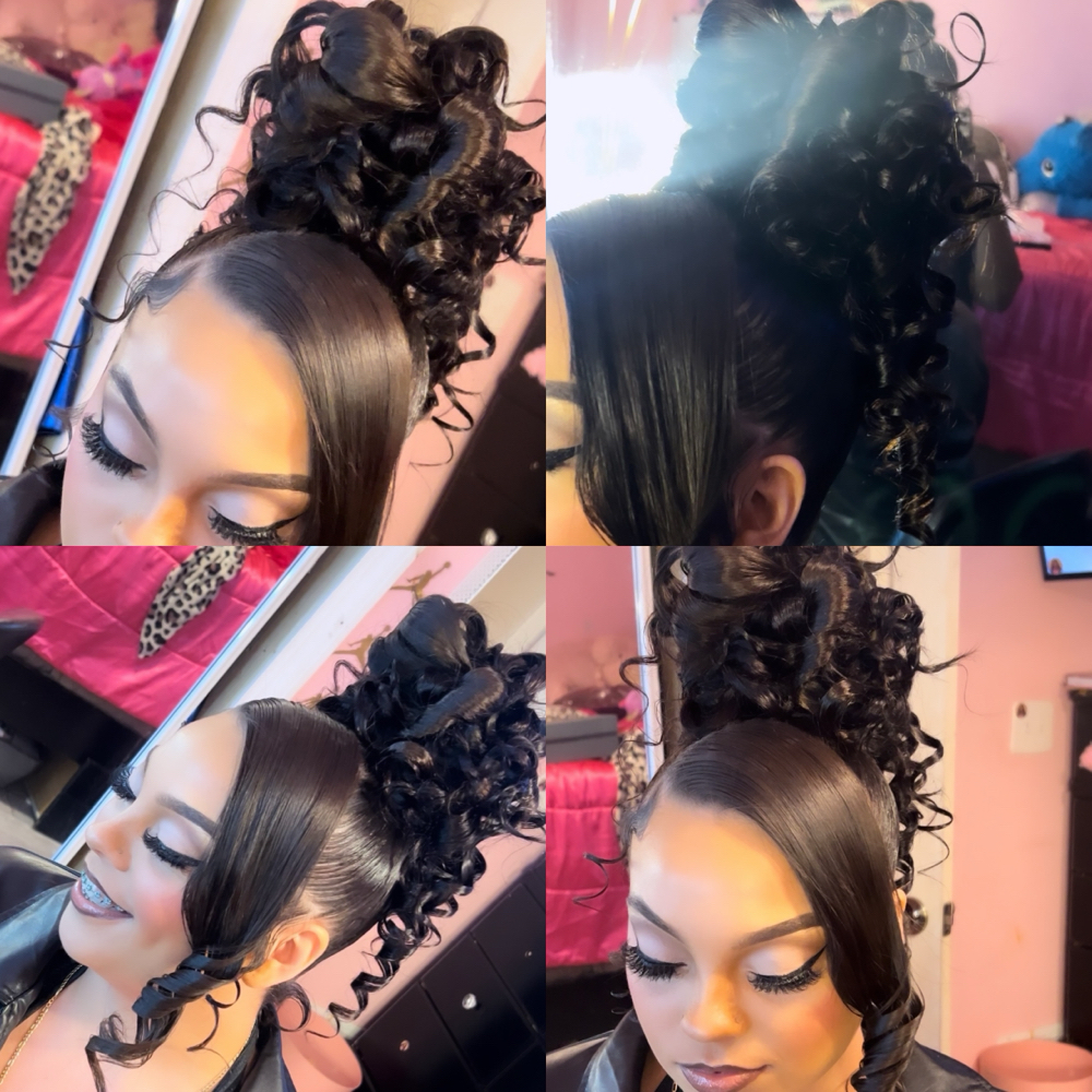 Natural Classy Up Do