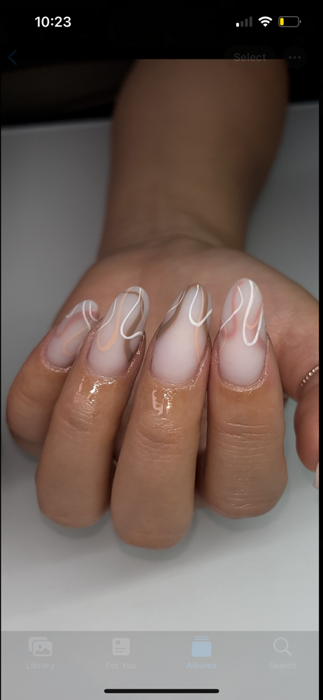10 Finger Hand Painted Design