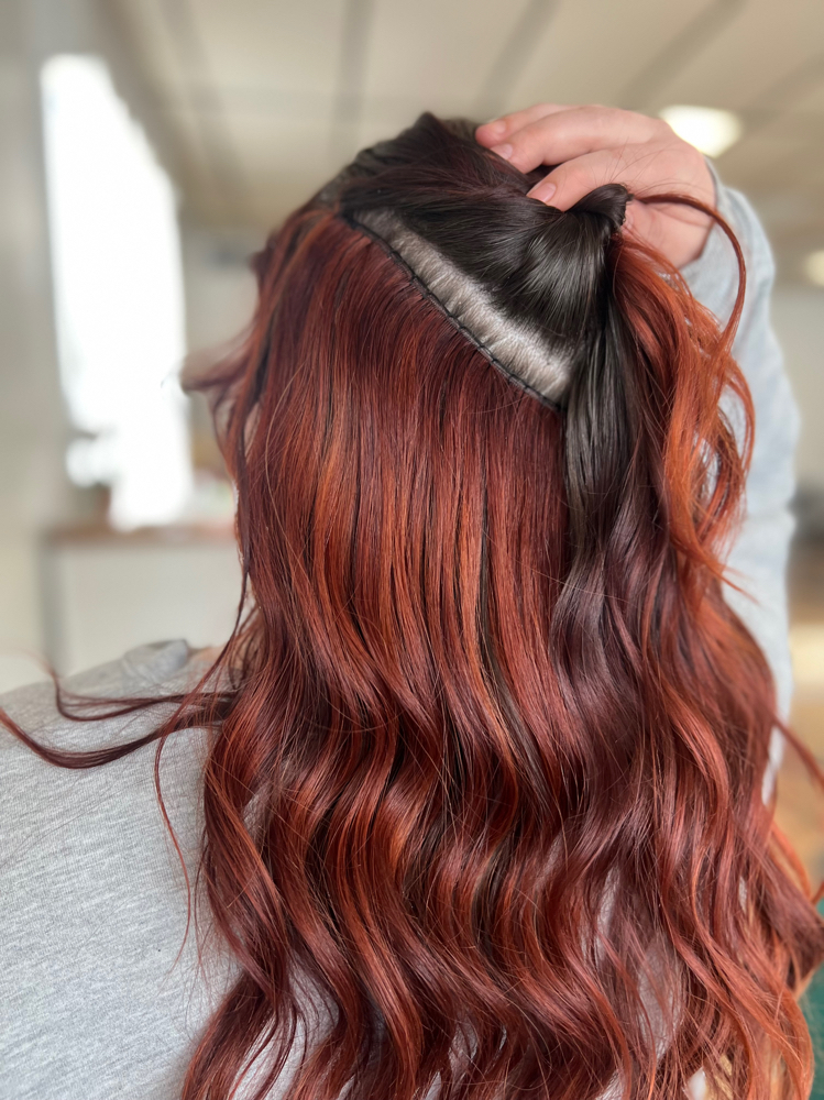 Hair Extentions Install
