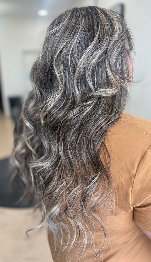 Grey Blending at Daisy & Co. Beauty Salon in McCamey, TX