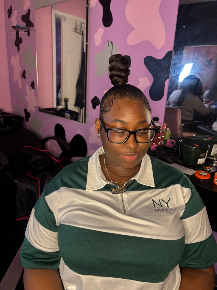 Ninja bun(hair Included)