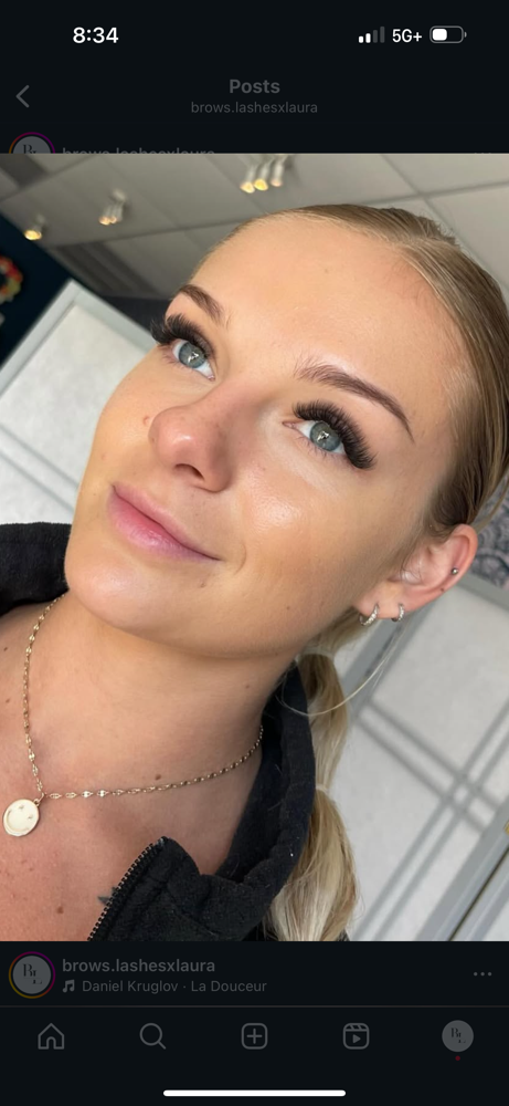 Volume Set at Brows.LashesxLaura in Largo, FL