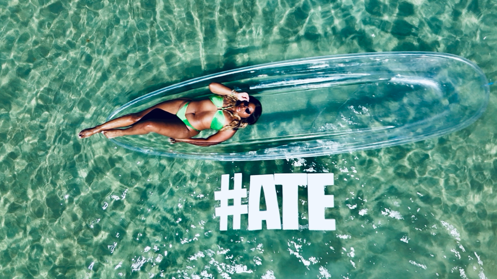 Jumbo Floating Barbie Letters