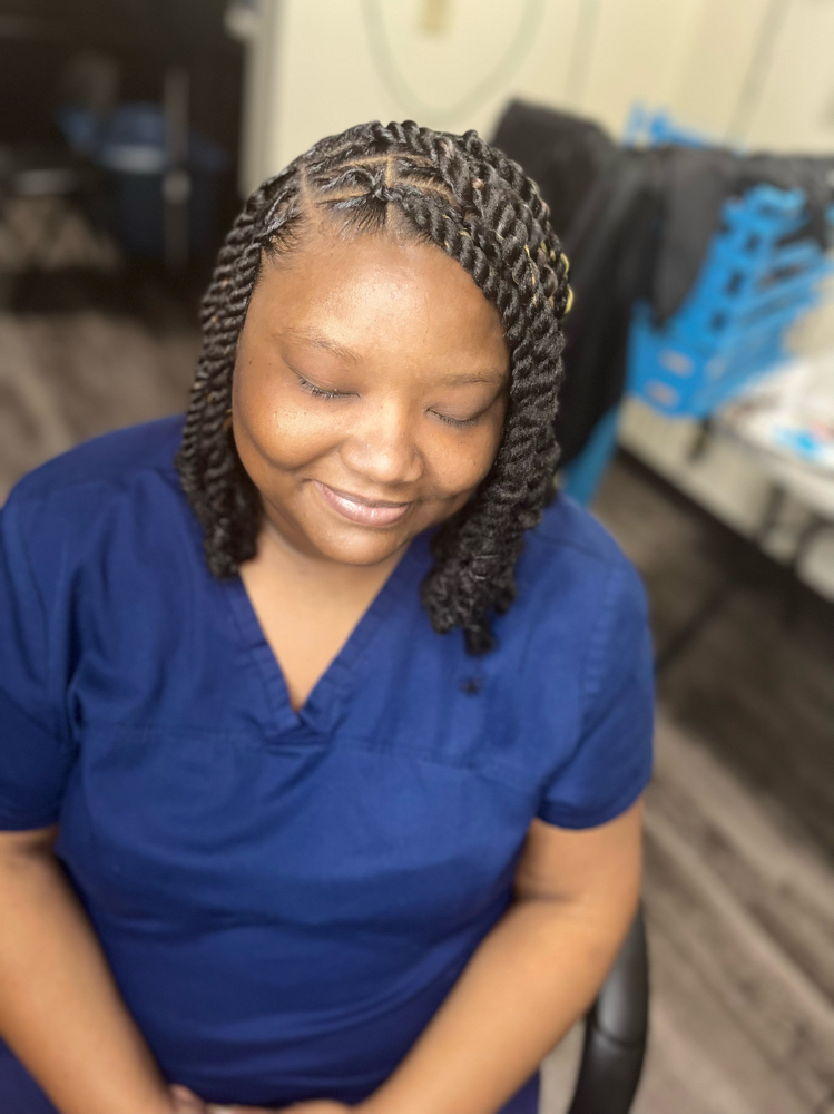 Invisible Locs at BraidsByChardonnay in Milwaukee, WI