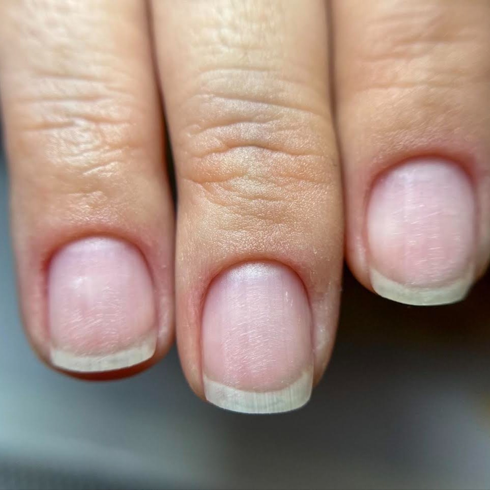 Naked Manicure at mios mani in Dorchester, MA