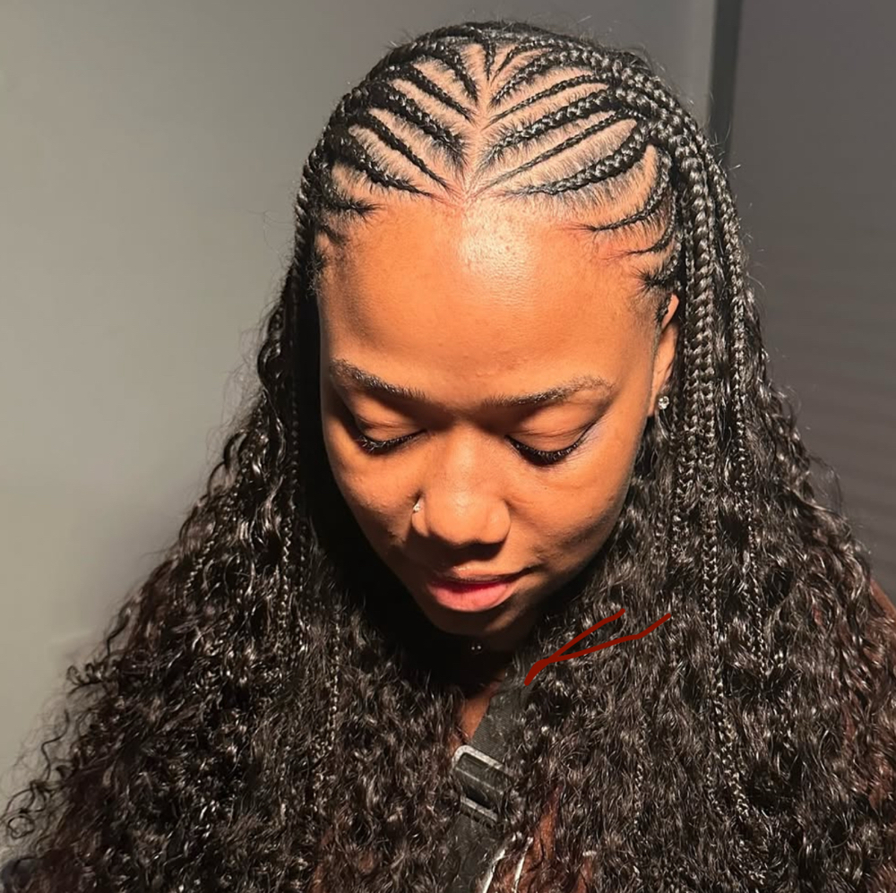 Feedin Braids/curlyhair Quickweave