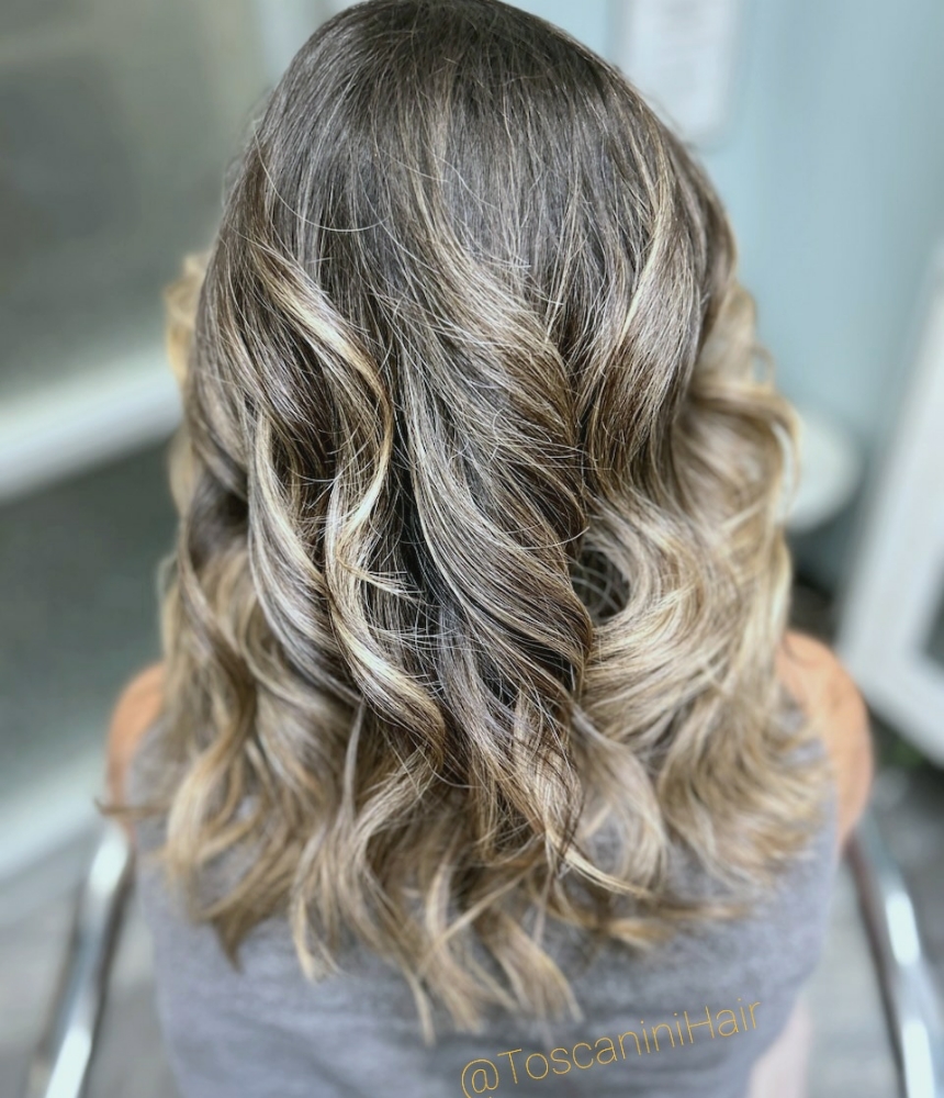 Partial Ombre Or Balayage/Blowout