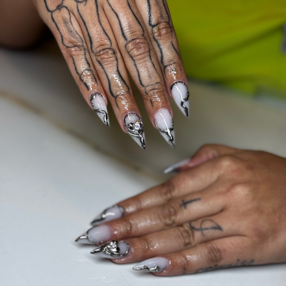 Medium Acrylc Set at Jessegbeauty in Rialto, CA