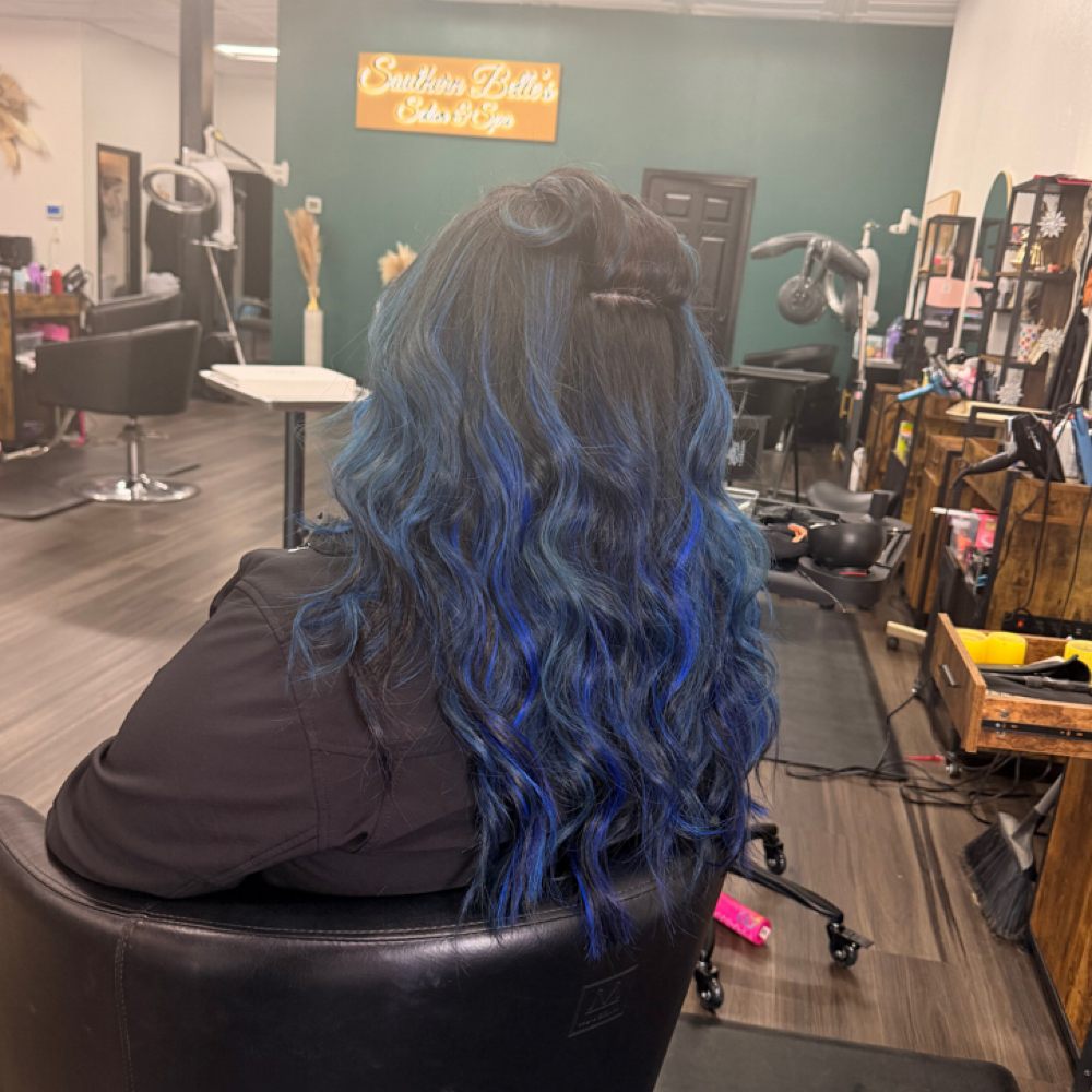 Extension Move Up 1 Row at Southern Belle’s Salon & Spa in Corsicana, TX