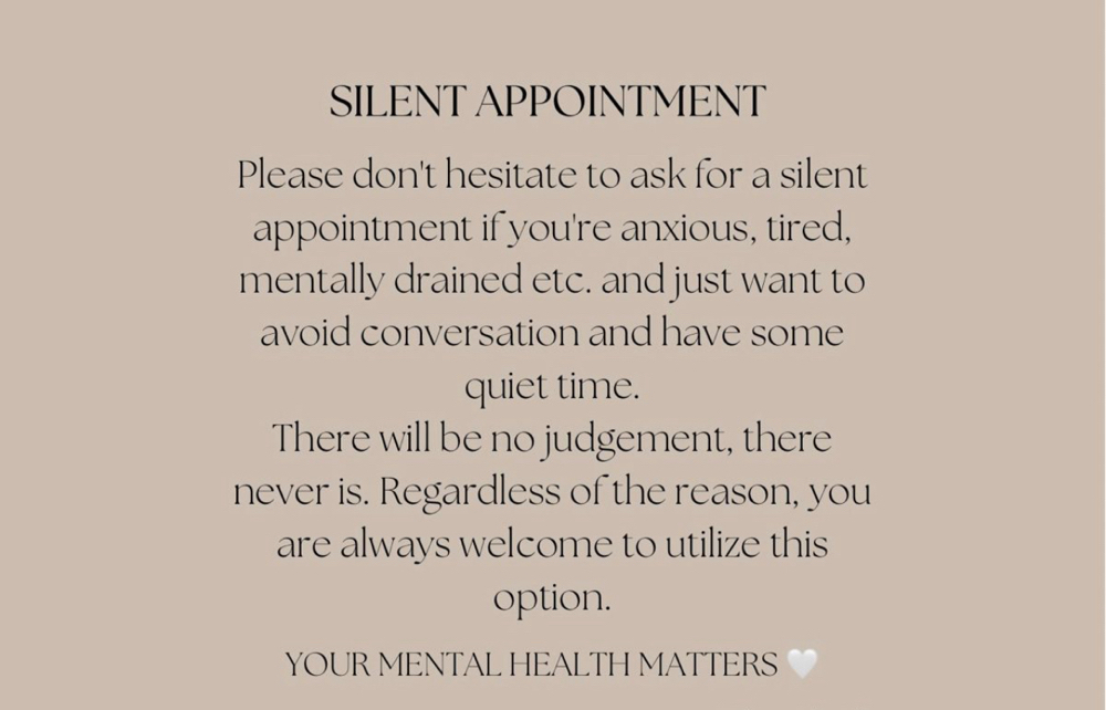 SILENT APPOINTMENT