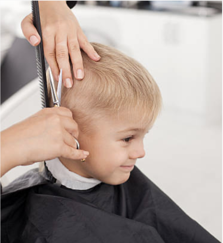 Kid's Haircut at Shay's Shears in Greentown, IN