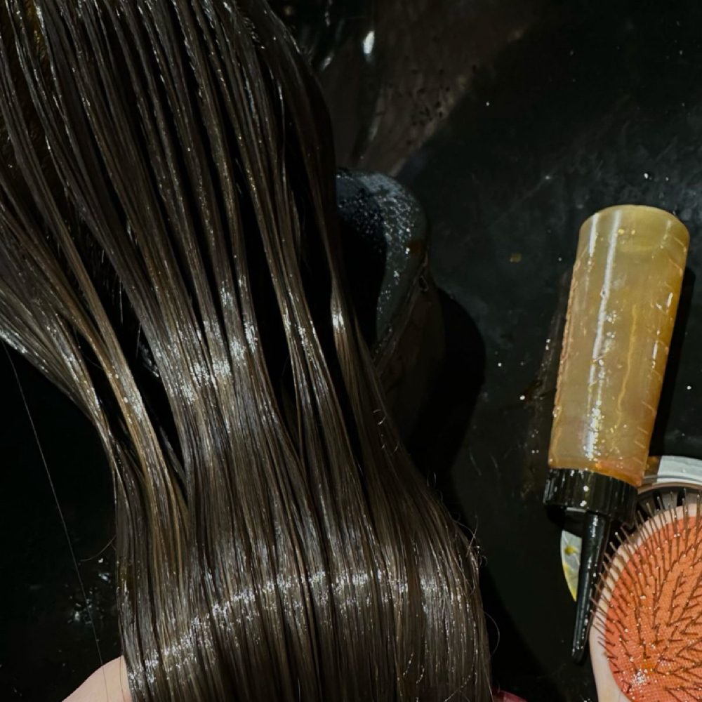 Hair Gloss Shine Treatment at Jenette’s shear madness in Santa Clarita, CA