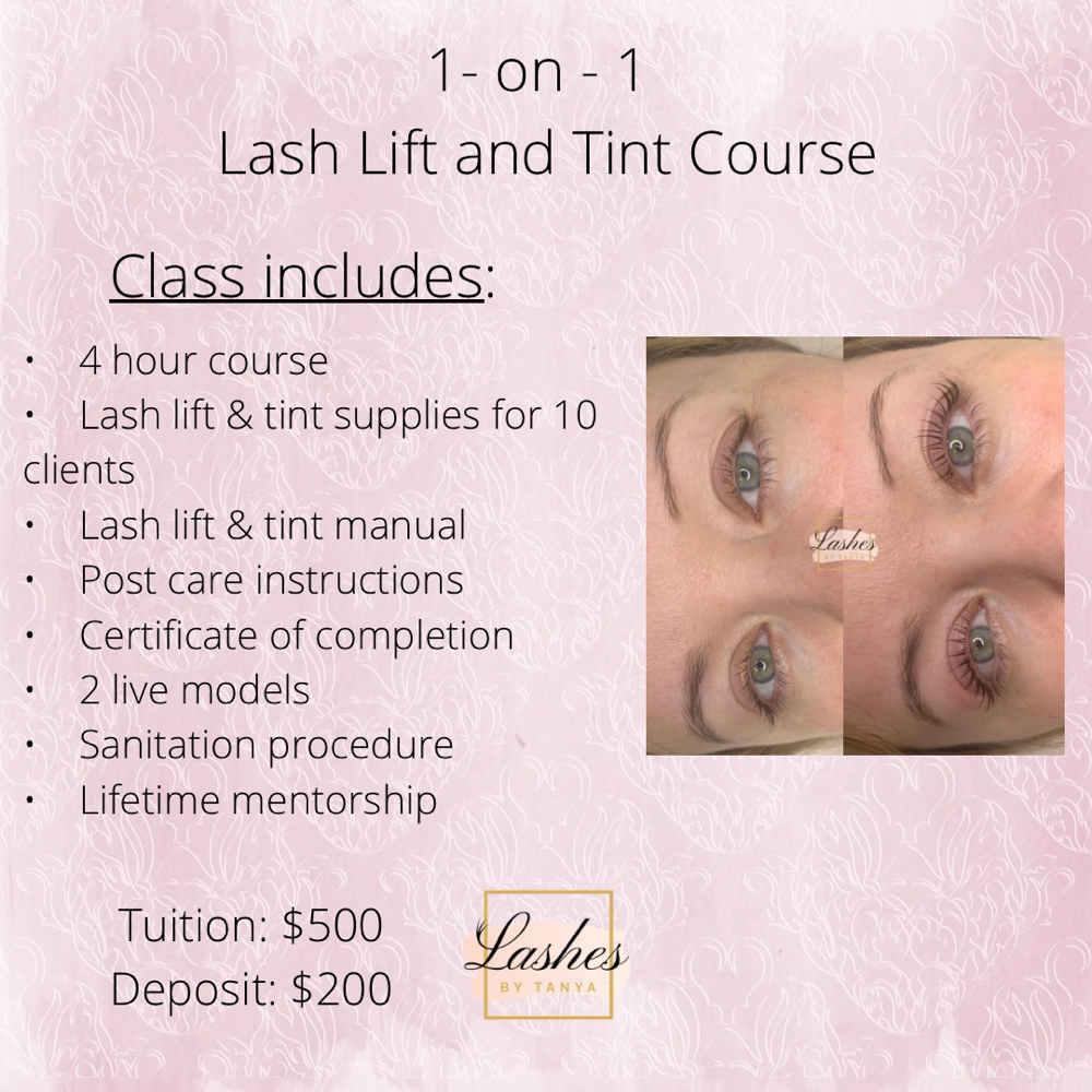 Eyelash Lift & Tint Course