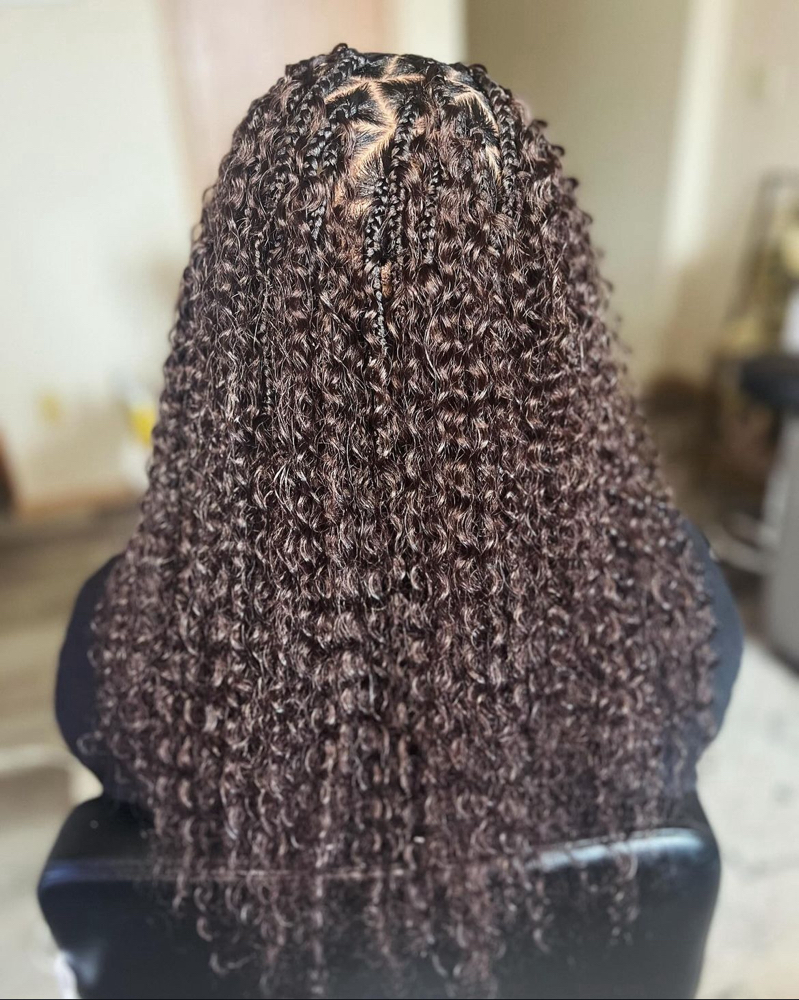 Knotless Boho Braids FULL(medium)