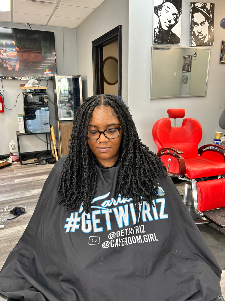 Individual crotchet locs