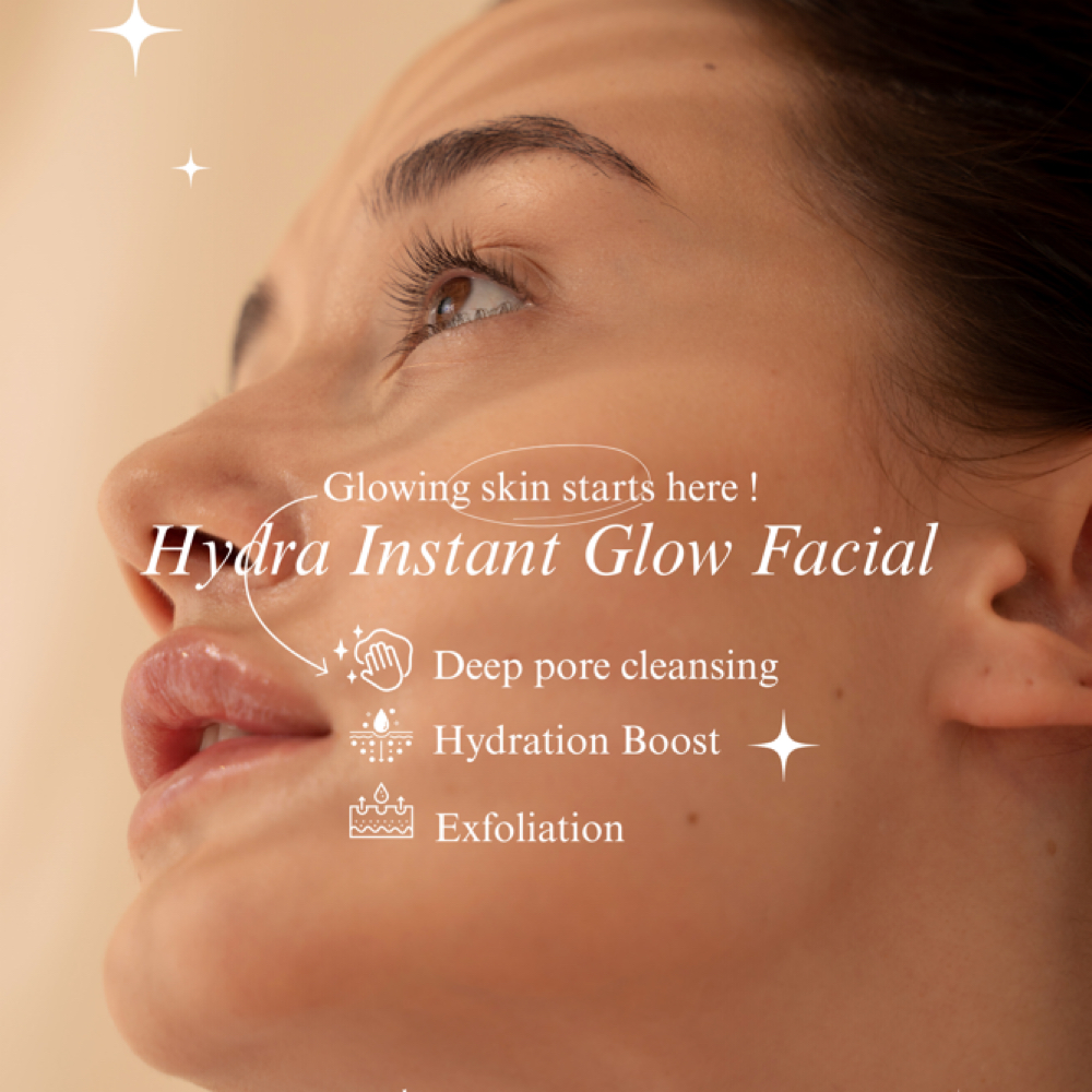 Hydra Glow Facial at iBrow Threading Salon in Rome, GA