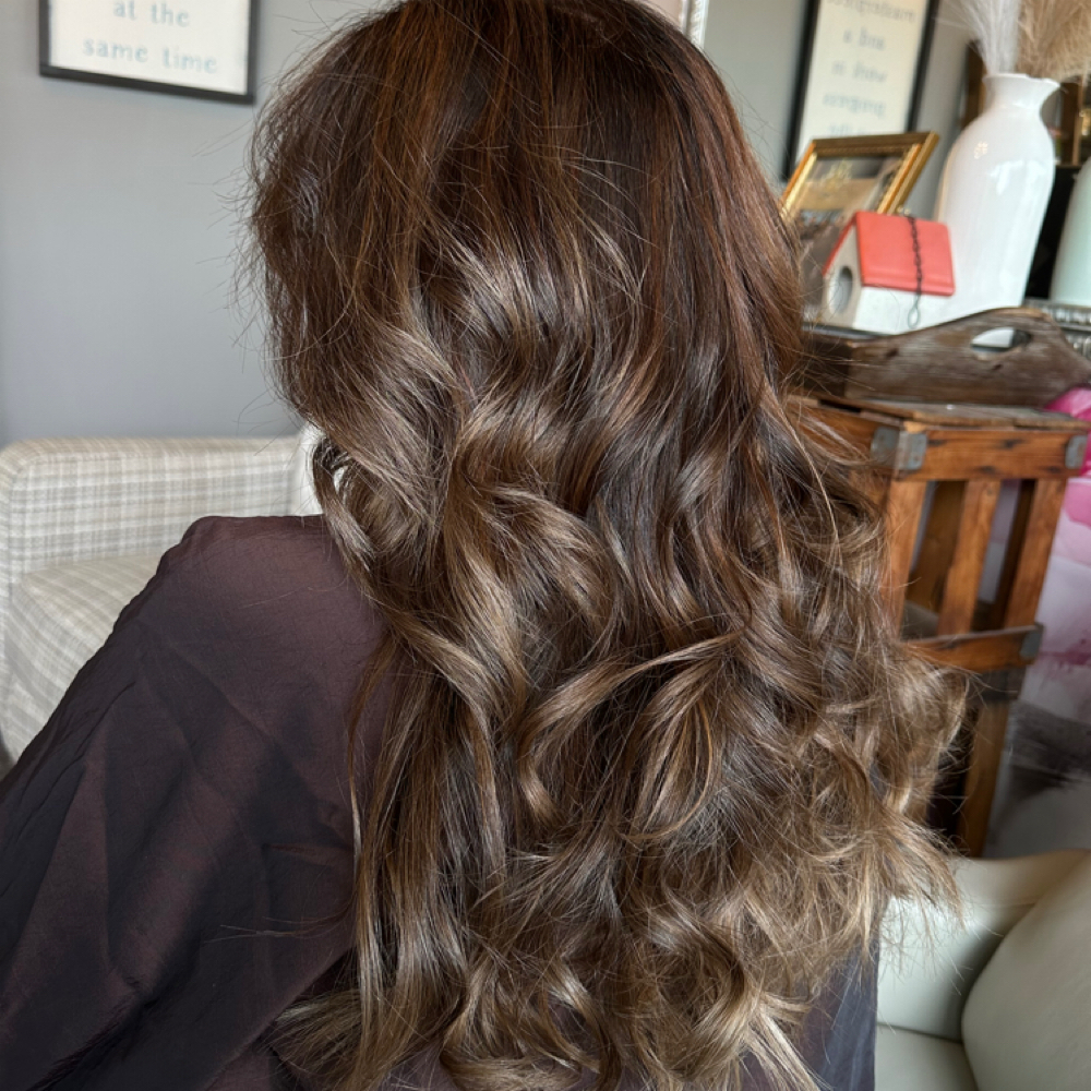 Womens Hair Cut + Gloss Package at Hunters Beauty Haven in Warren, OH