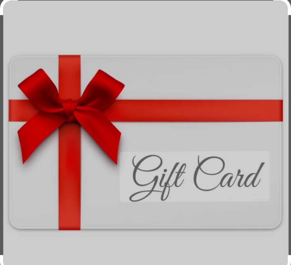 Gift Cards-click on "ABOUT" in menu