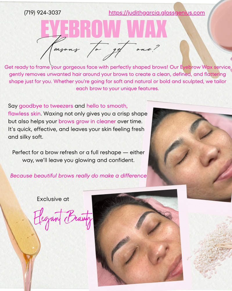 ✨EYEBROW WAX:DEPILACION CEJA✨
