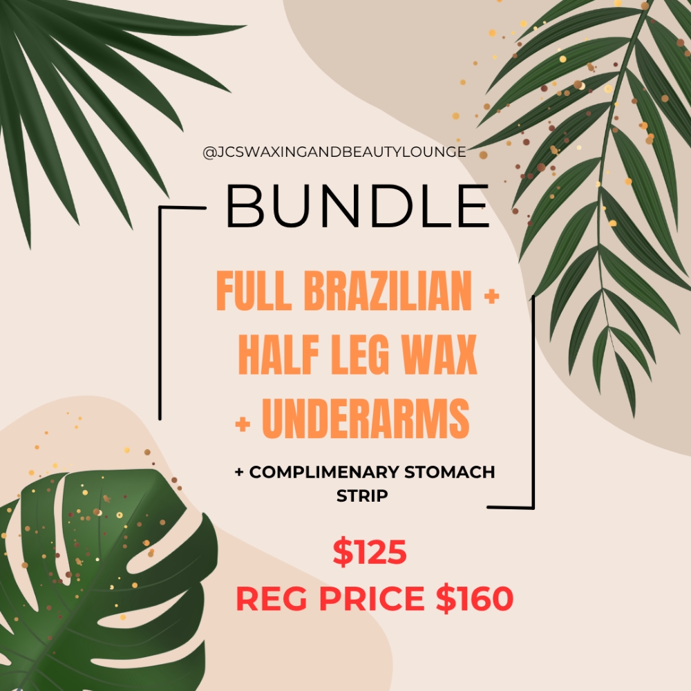 Summer Bundle #3 at JC's Waxing And Beauty Lounge in San Jacinto, CA