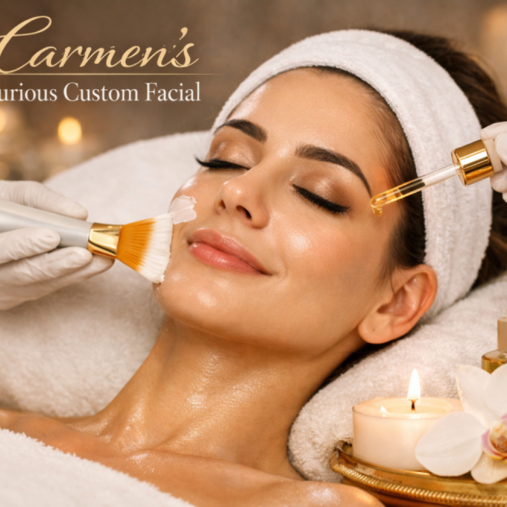 Carmen’s Custom Luxurious Facial at Carmen’s Beauty and Skincare in Fellsmere, FL