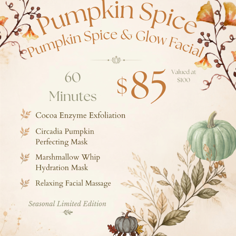 Pumpkin Spice And Glow Facial🎃🍂 at Ethereal Esthetics in Pahrump, NV