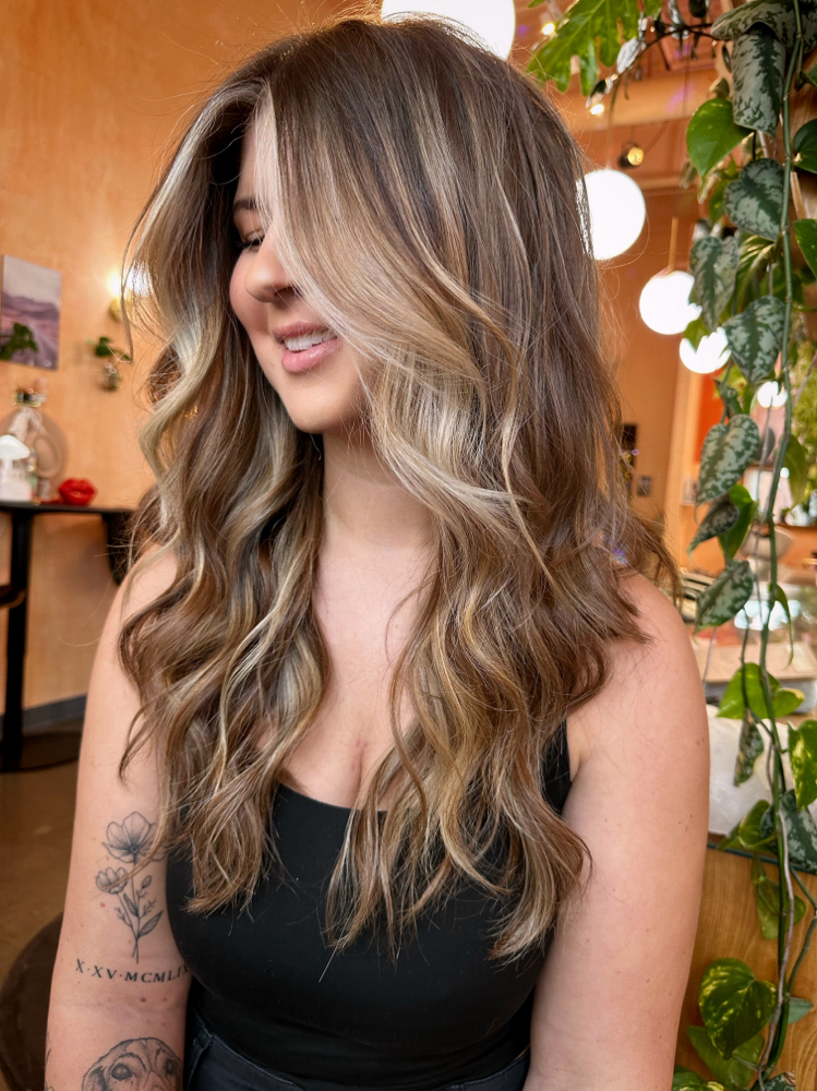 Partial Balayage and Blowout