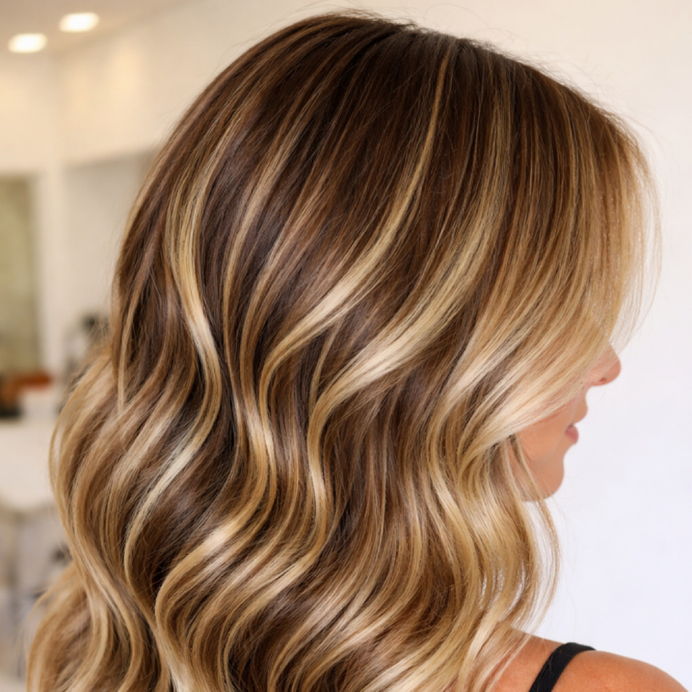 Partial Blonde & Base Color at Mafistyle in Costa Mesa, CA