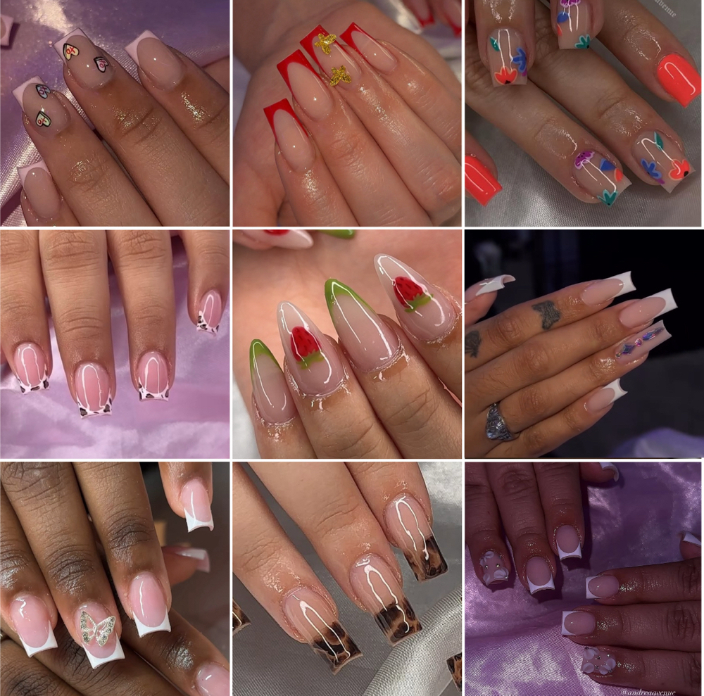 Tier 2 Nail Art at Andreas Beauty Ave in Lawrence, IN