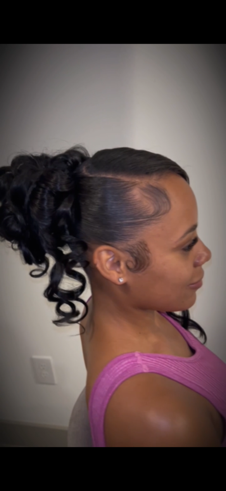 Updo W/Bang