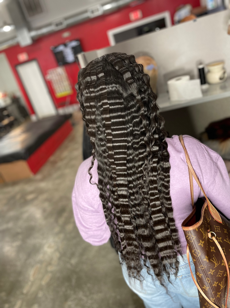 Flat Iron/ Curl/ Crimp No Shampoo