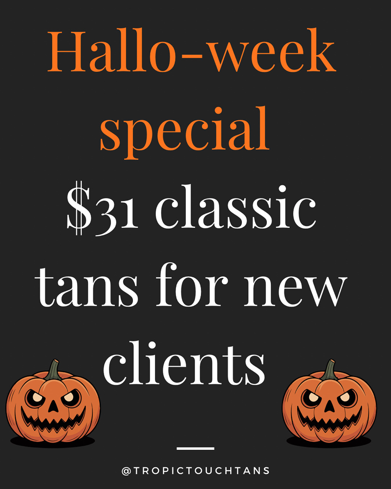 Halloween New Client Special