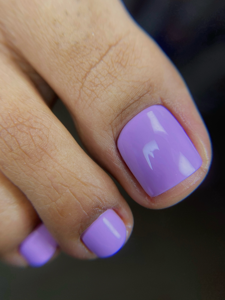 E-File Pedicure (one Color )