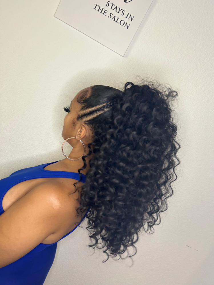Sleek Ponytail (must Bring Pony)