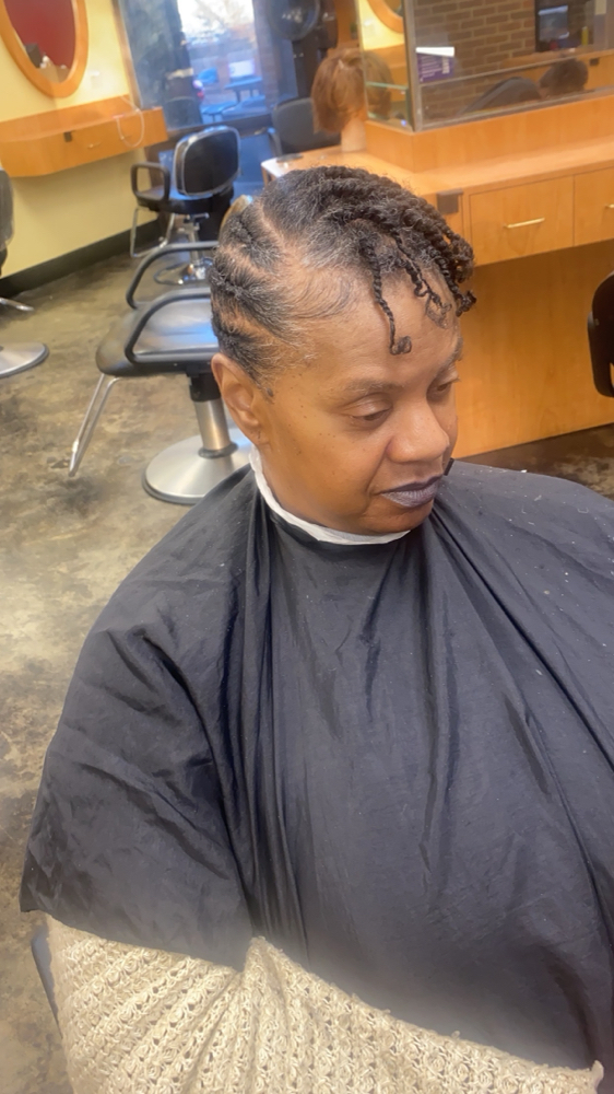 Natural Hair Pin Up Styles at ROYALTY’KE HAIR AND BEAUTY COLLECTIONS in Memphis, TN