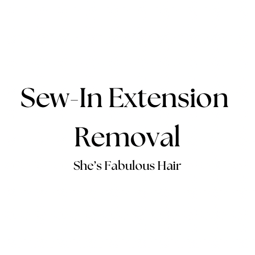 Sew-In Extension Removal