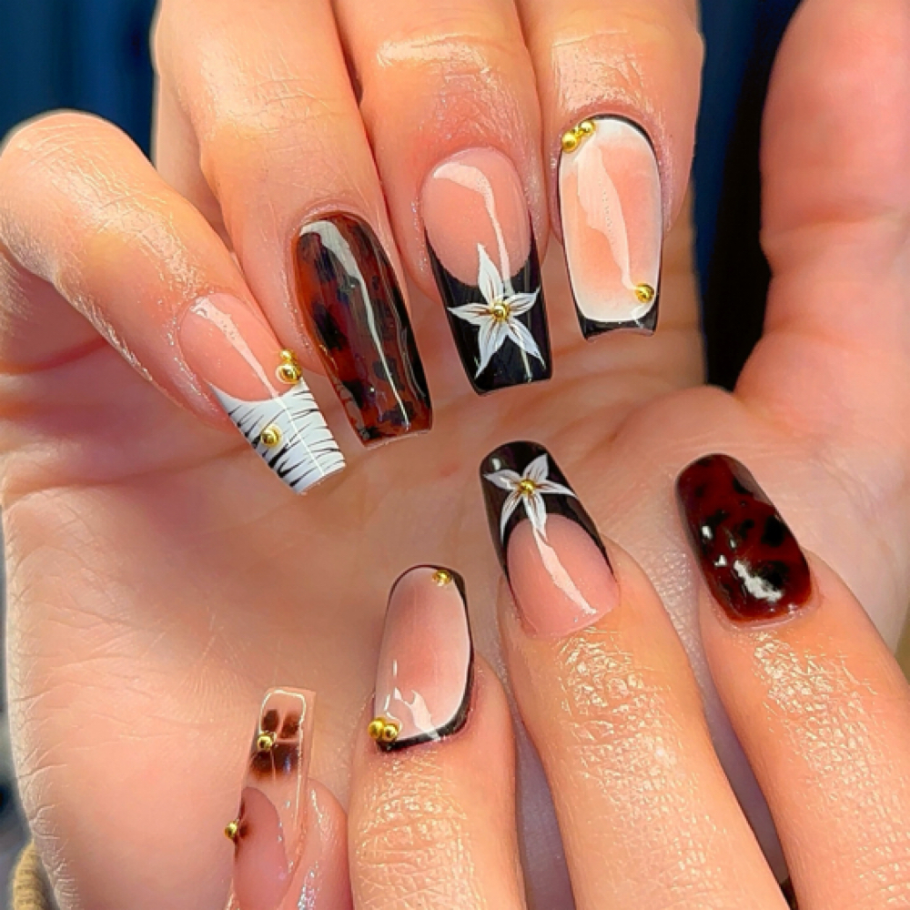 Acrylic Rebase/Fill at Until Dawn Nails in Denver, CO