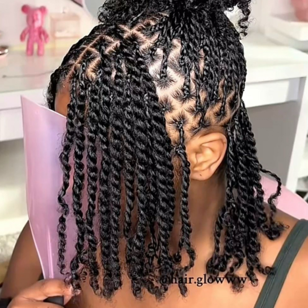 Individual Woman Two Twist  Small at Zara Hair Braiding Salon in 30328