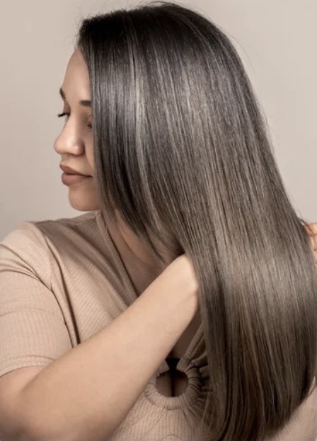 Partial Highlight at Chez Crae Hair Studio at Las Soleras in Santa Fe, NM