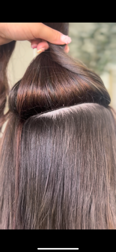 Invisible bead extension reinstal at bbstyles in Mulberry, FL