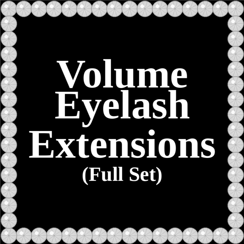 Volume Eyelash Extensions Set at Glitzy Glam Artistry in Dixon, CA