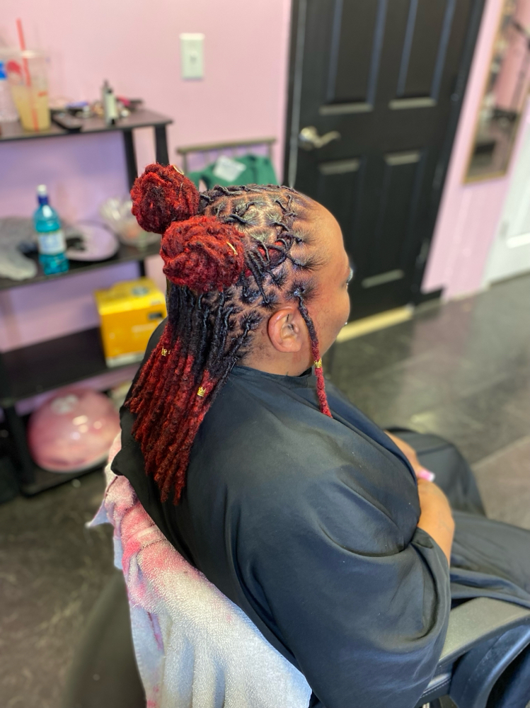 Loc Retwist & Style (basic)