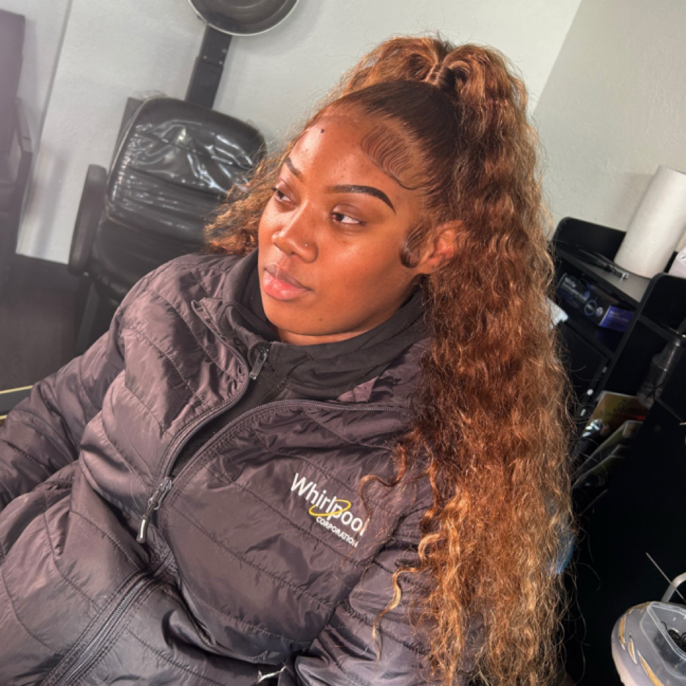 Wig+ intstall & Eyebrows at TaKaya Aries in Racine, WI