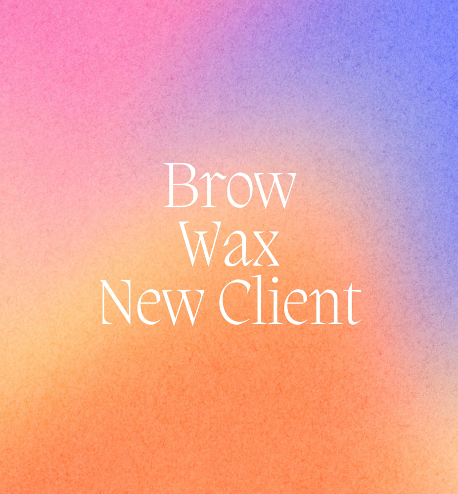 Brow Wax (New Client)